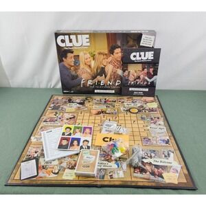 CLUE Friends Edition Board Game TV Series Complete Sealed Contents